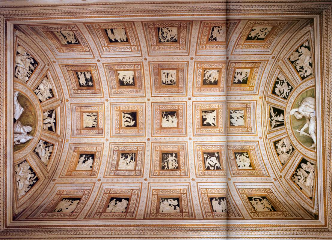 Ceiling decoration by PRIMATICCIO, Francesco