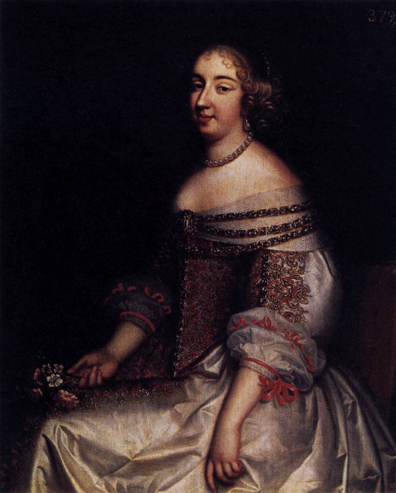 Portrait of Mademoiselle de Montpensier by BEAUBRUN, Charles