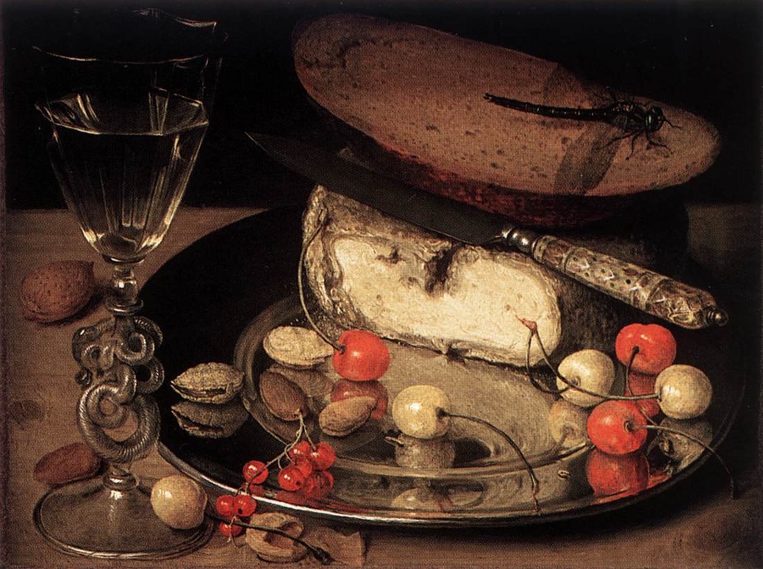 Still-Life with Cherries by FLEGEL, Georg