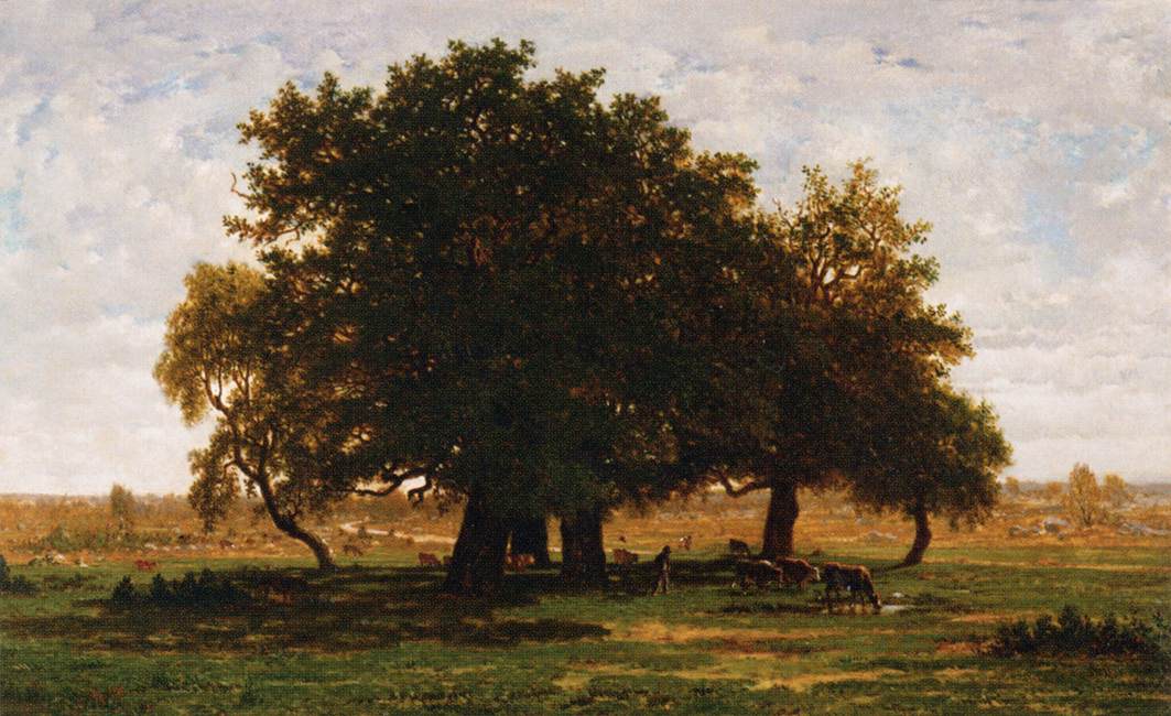 Oak Grove, Apremont by ROUSSEAU, Théodore