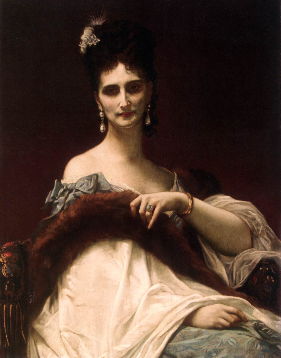 Portrait of the Comtesse de Keller by CABANEL, Alexandre