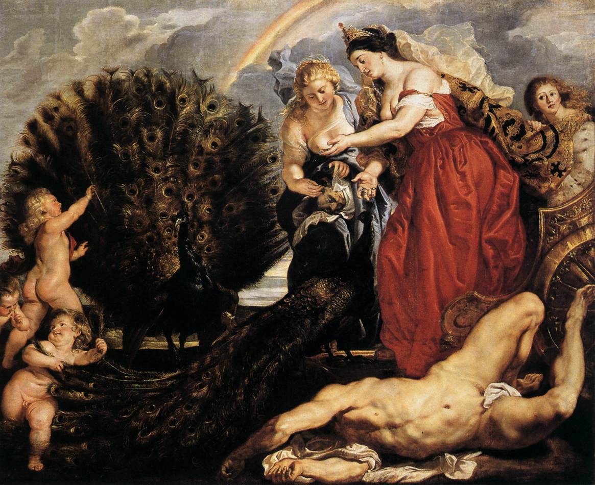 Juno and Argus by RUBENS, Peter Paul