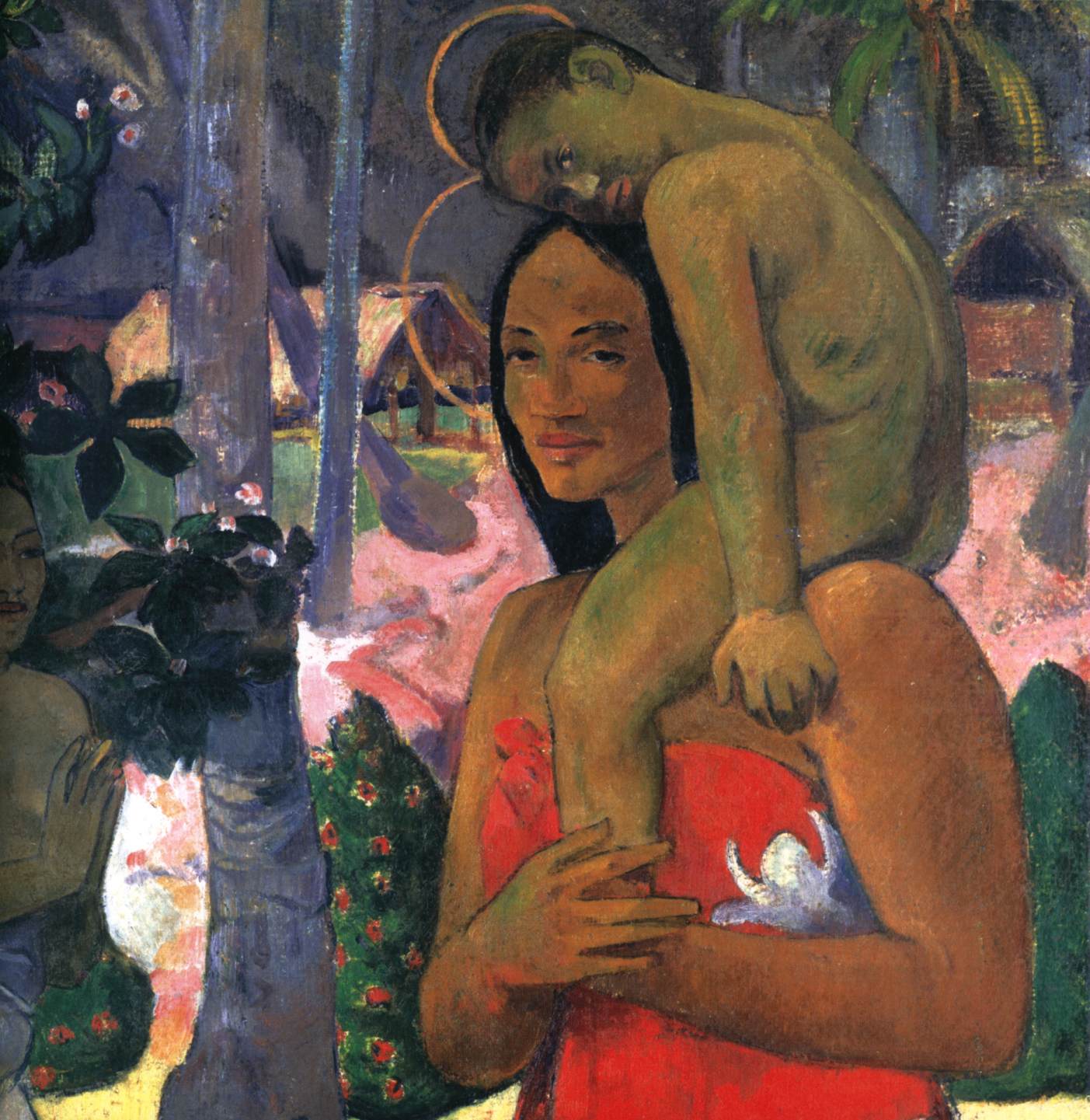 Ia Orana Maria (detail) by GAUGUIN, Paul