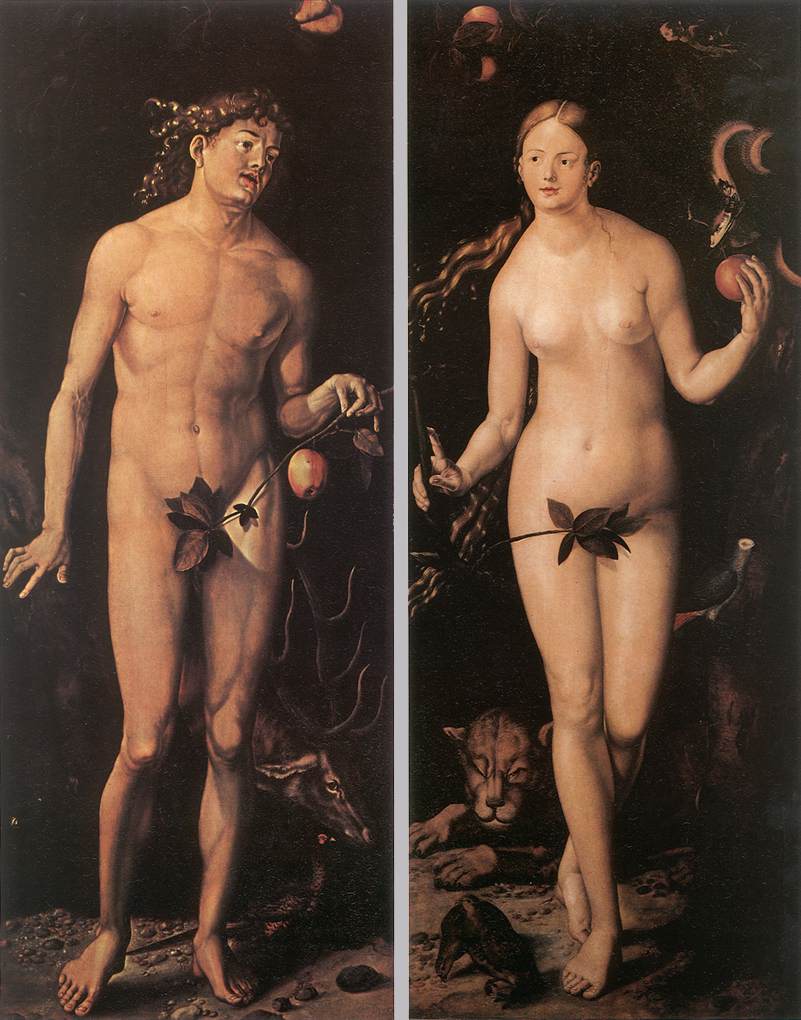 Adam and Eve by BALDUNG GRIEN, Hans