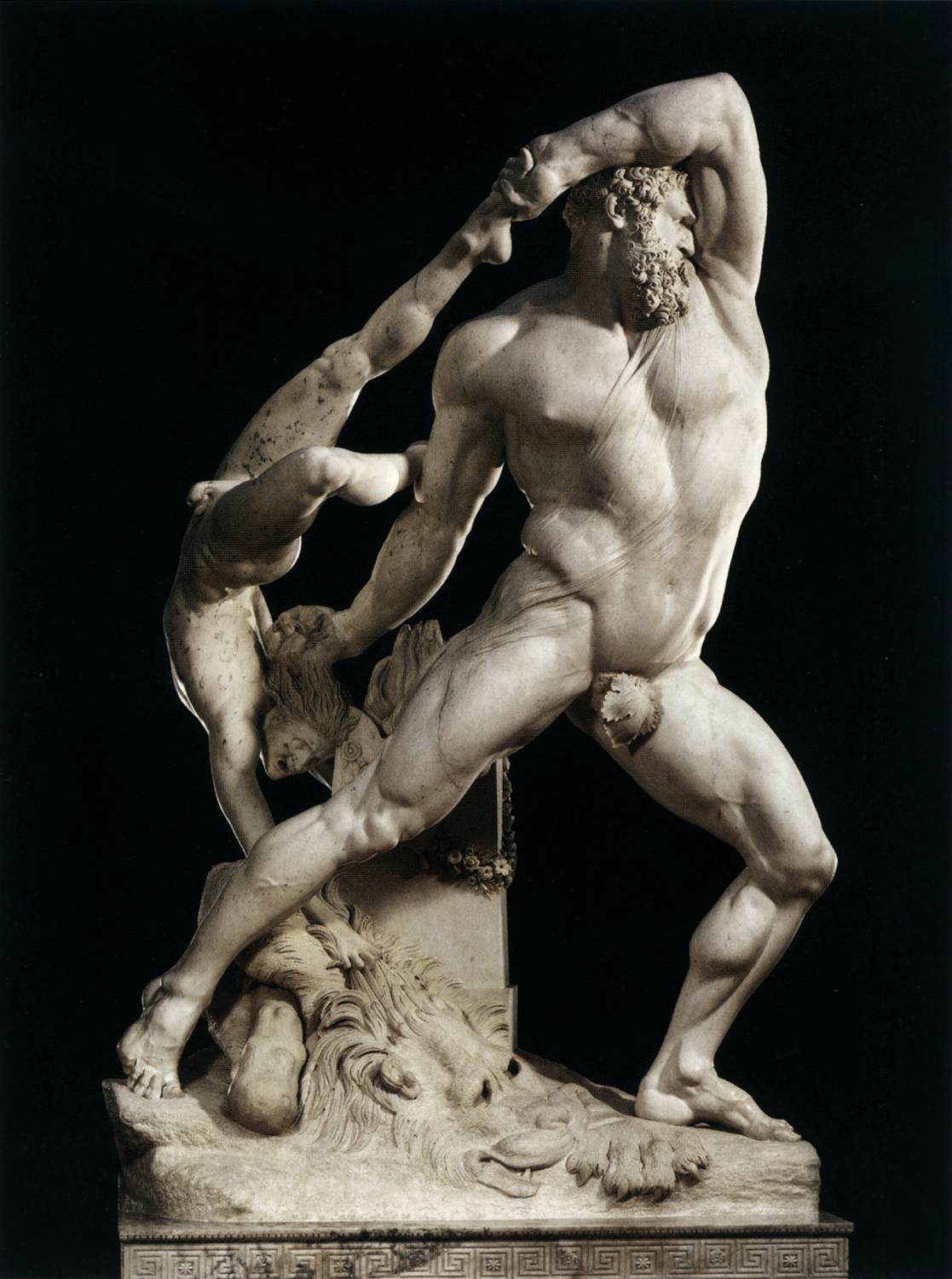 Hercules and Lichas by CANOVA, Antonio