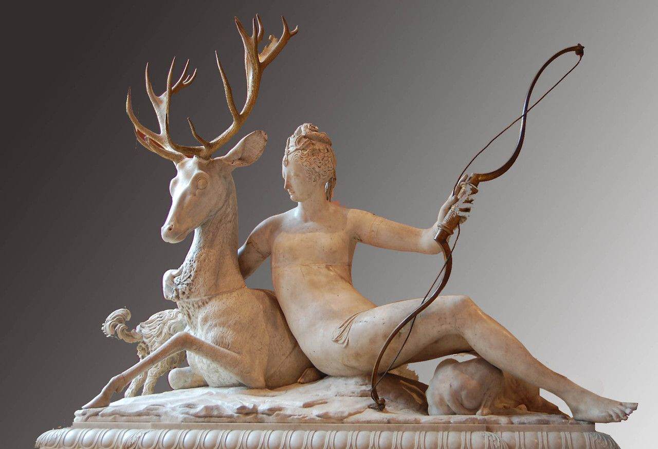 Diana with a Stag by