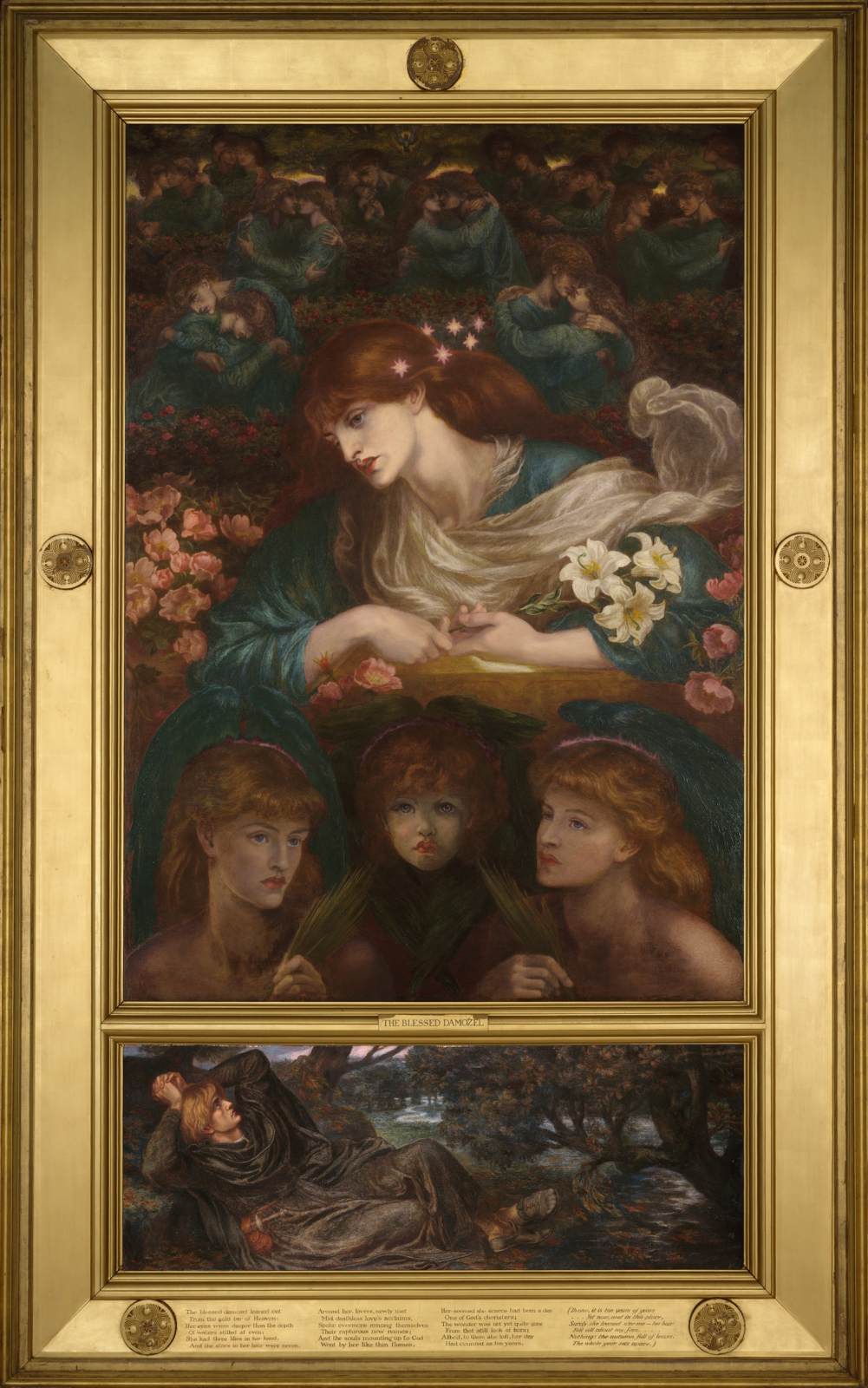 The Blessed Damozel by ROSSETTI, Dante Gabriel