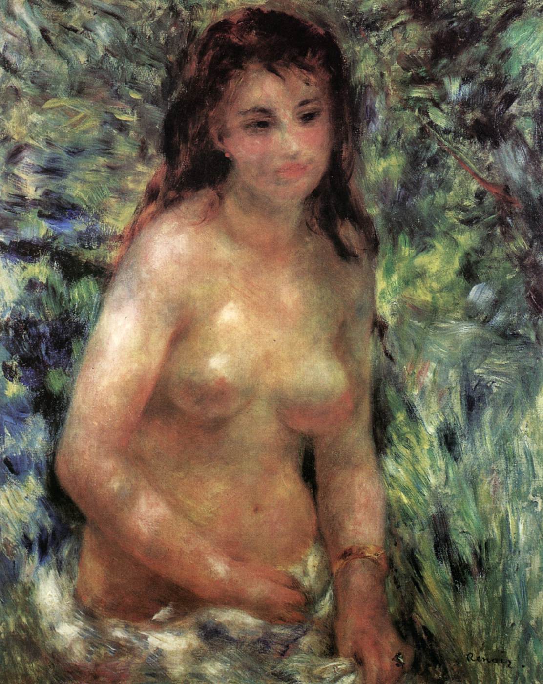 Nude in the Sunlight by RENOIR, Pierre-Auguste