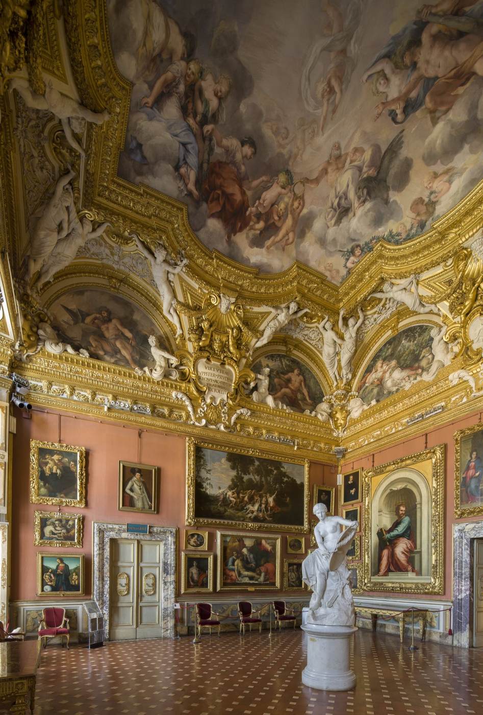 View of the Sala di Giove by CORTONA, Pietro da