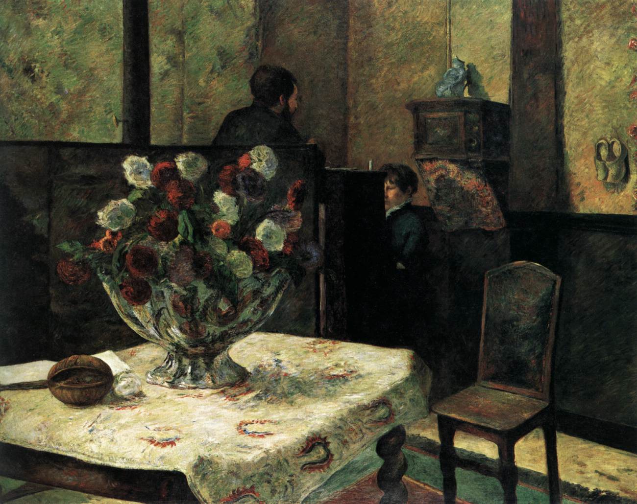 Interior of the Artist's Home, Rue Carcel by