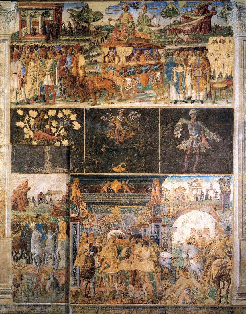 Allegory of July: Triumph of Jupiter by TURA, Cosmè