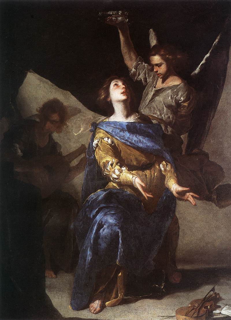 The Ecstasy of St Cecilia by