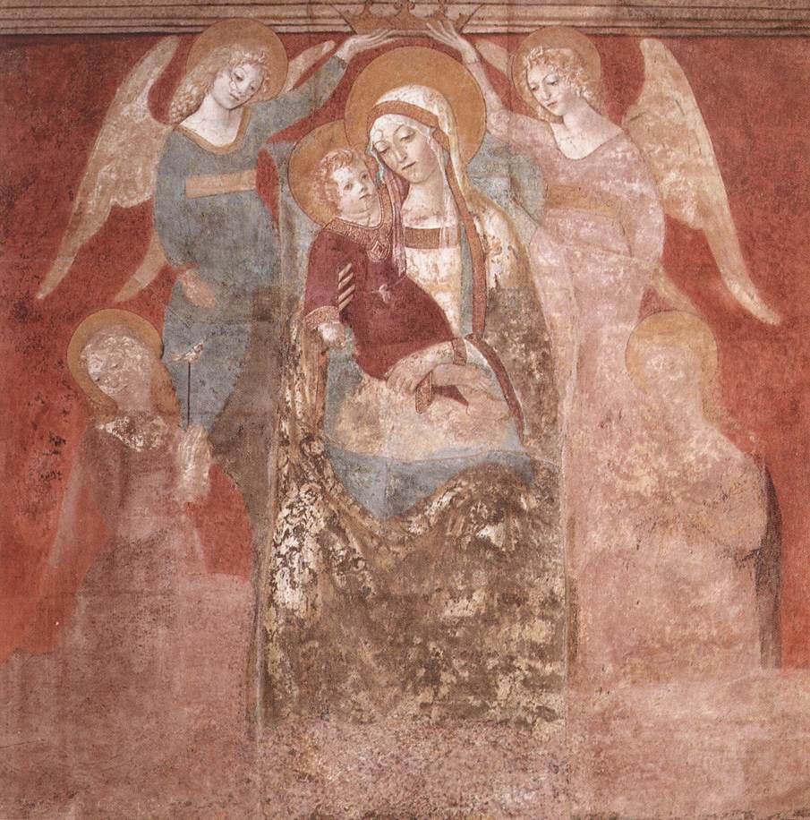 Madonna and Child with Angels by FRANCESCO DI GIORGIO MARTINI