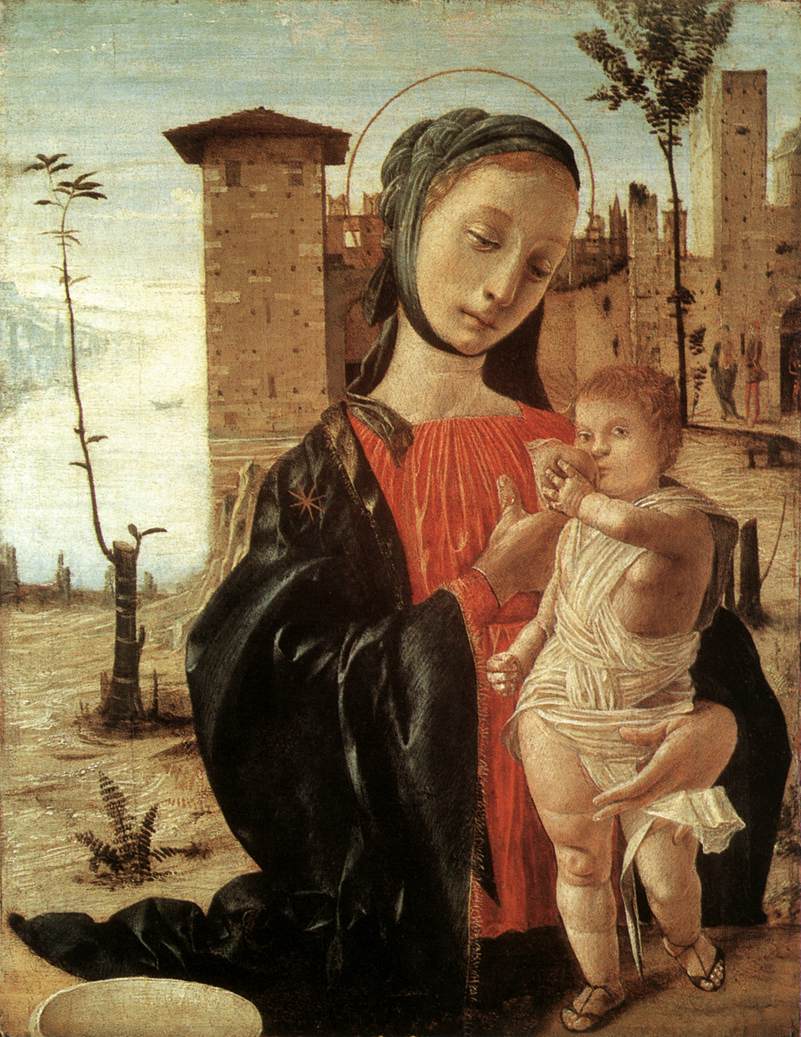 Madonna del Latte by BRAMANTINO