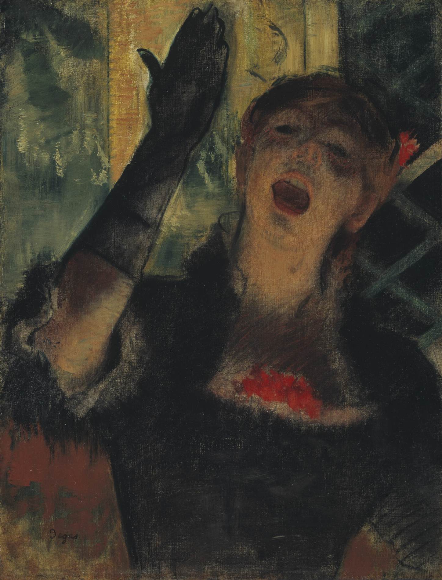 Café Singer by DEGAS, Edgar