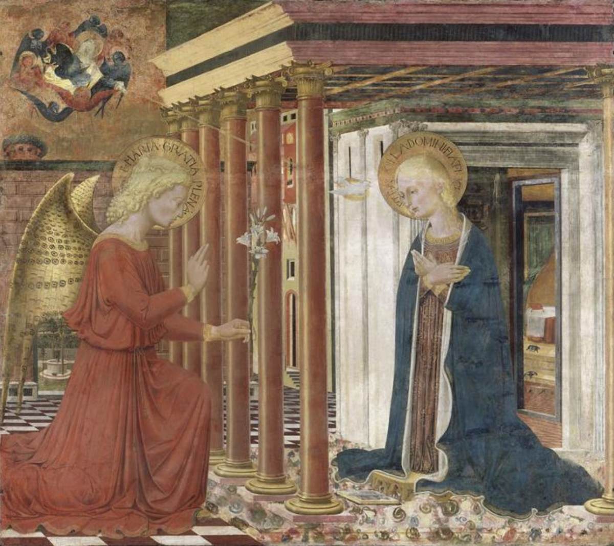 Annunciation by CAPORALI, Bartolomeo