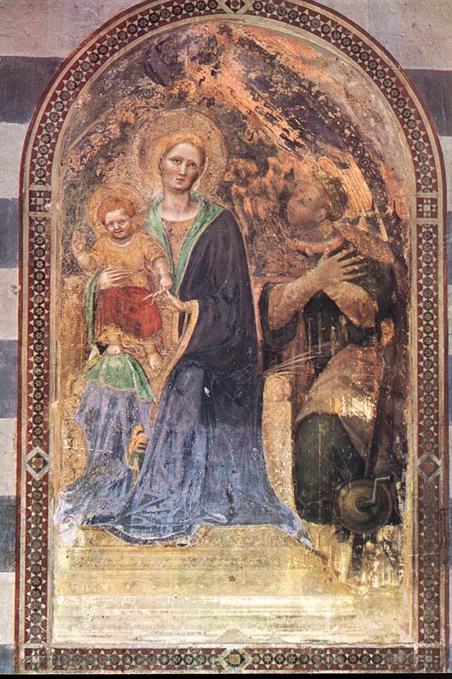 Madonna with the Child by GENTILE DA FABRIANO