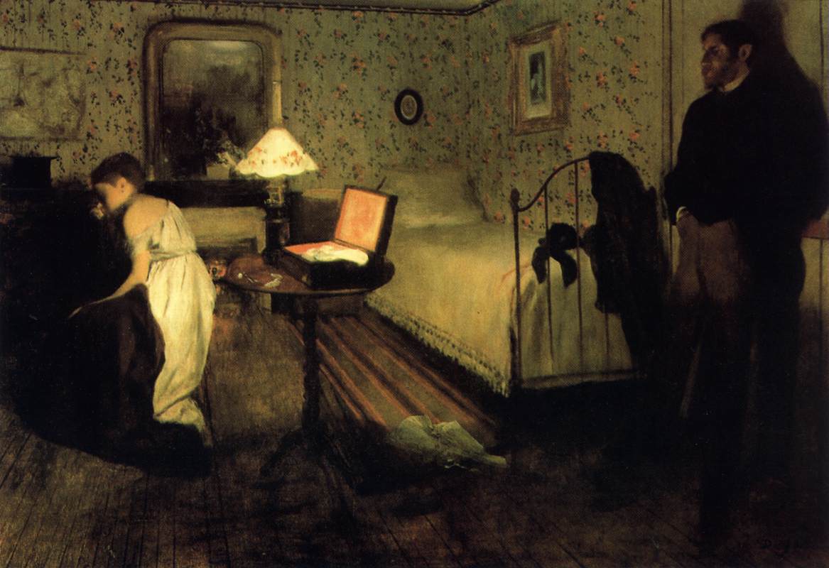 Interior (The Rape) by DEGAS, Edgar