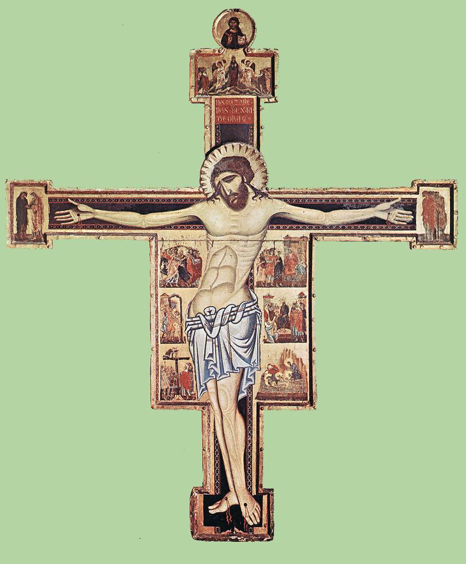 Crucifix by COPPO DI MARCOVALDO