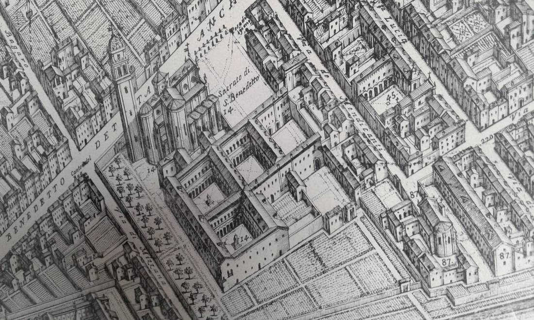 Plan of Ferrara (detail) by