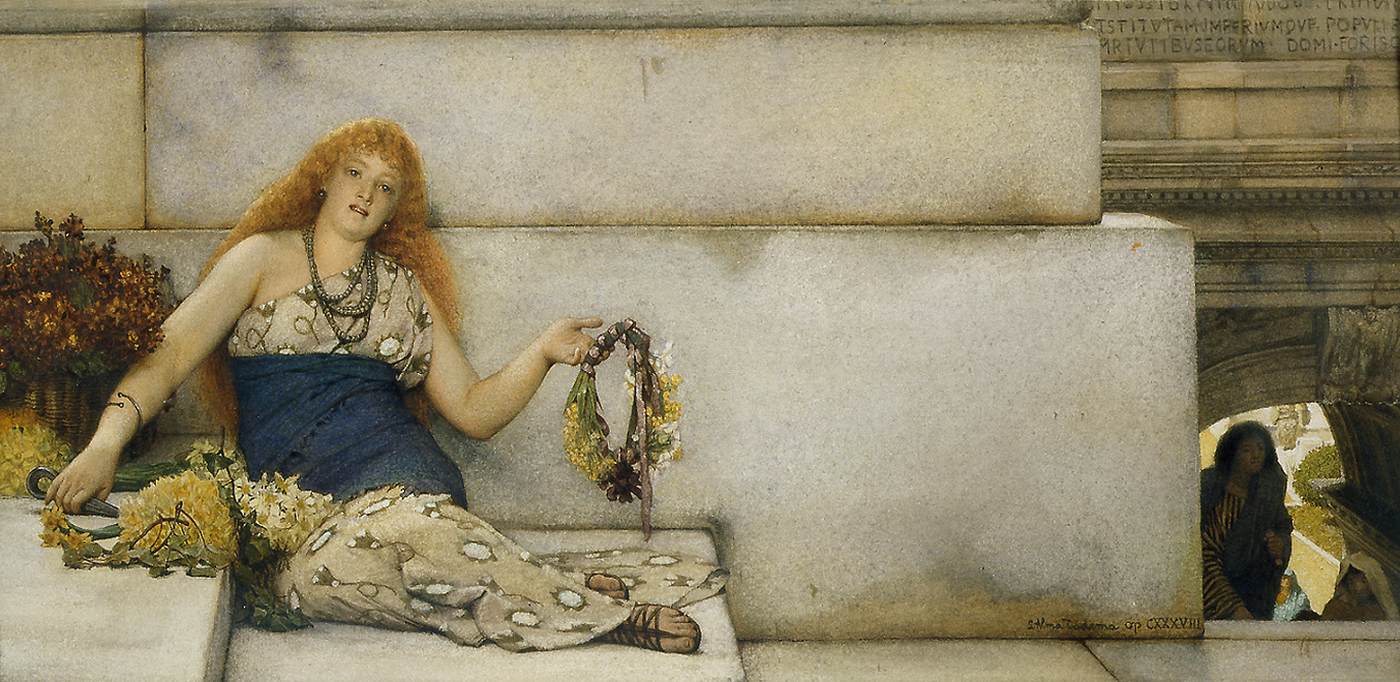 On the Steps of the Capitol by ALMA-TADEMA, Lawrence