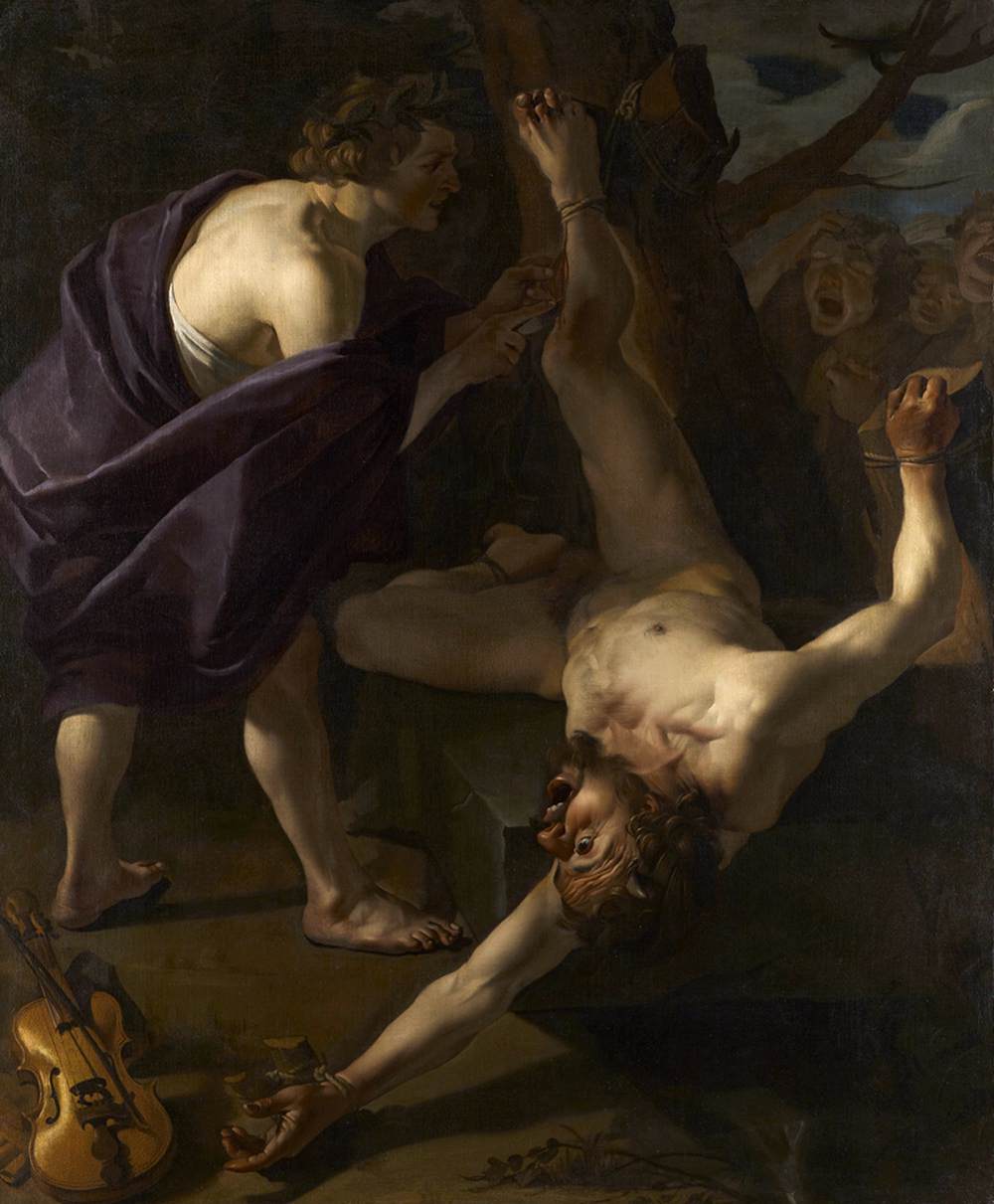 Apollo Flaying Marsyas by