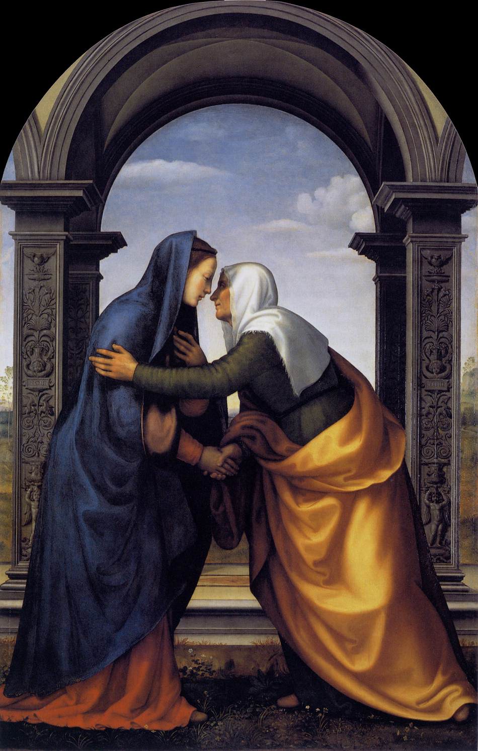 Visitation by ALBERTINELLI, Mariotto