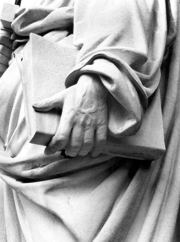 St Paul (detail) by