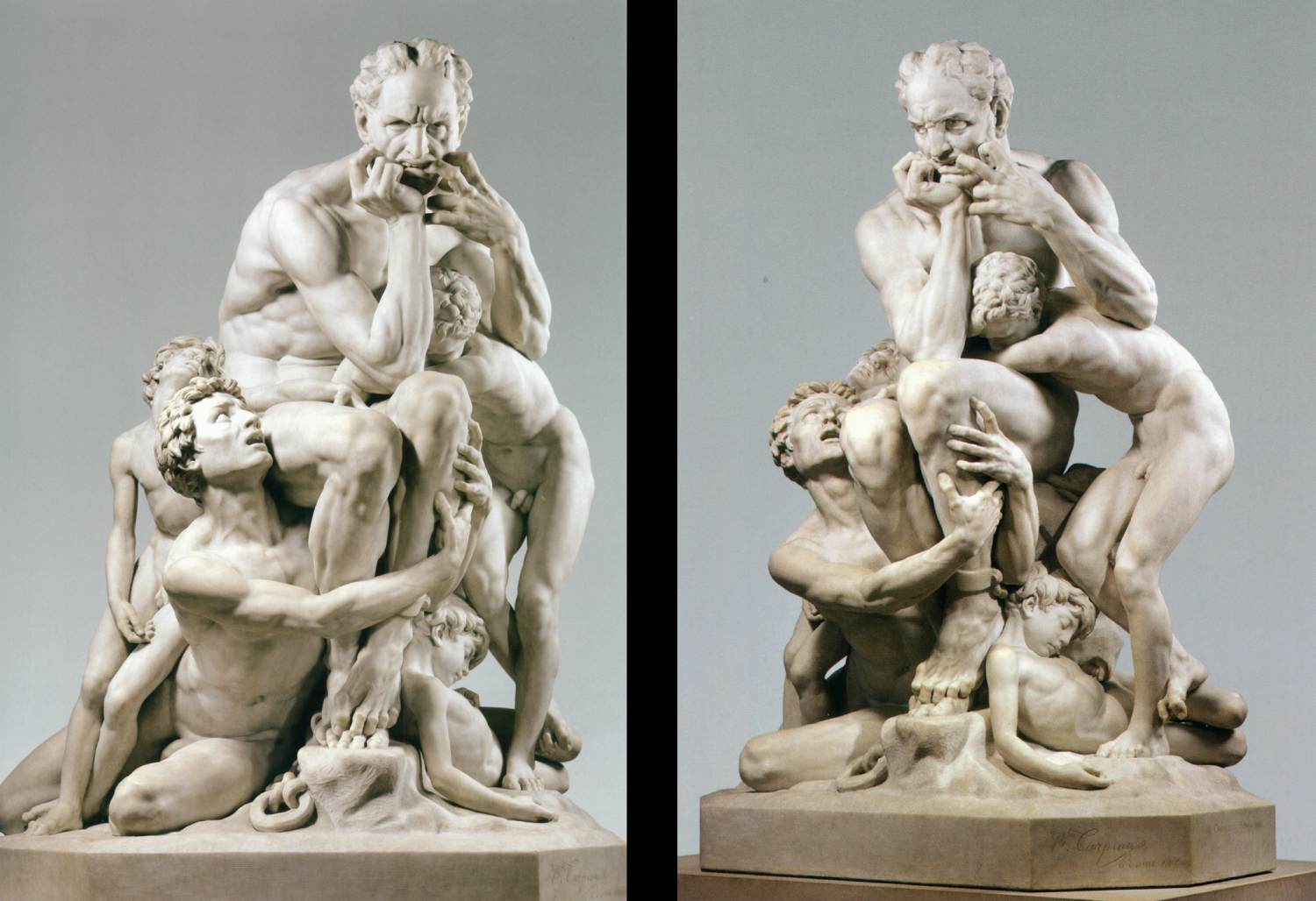 Ugolino and His Sons by CARPEAUX, Jean-Baptiste