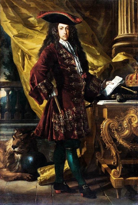 Portrait of Charles III of Habsburg by SOLIMENA, Francesco