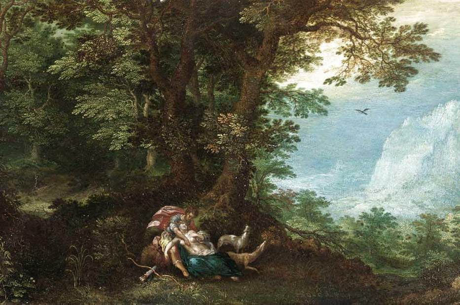 Extensive Wooded Landscape with Cephalus and Procris by