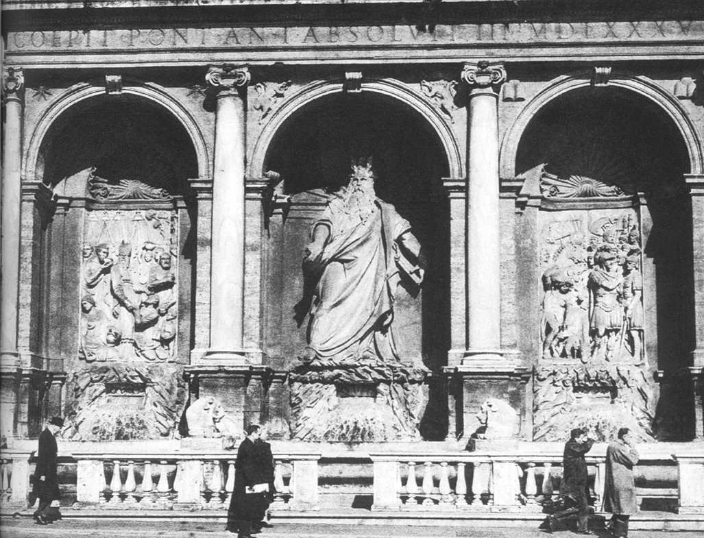 Fontana dell'Acqua Felice (Moses Fountain) by FONTANA, Domenico