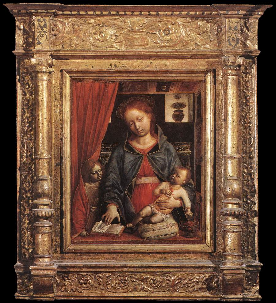 Madonna and Child with an Angel by FOPPA, Vincenzo