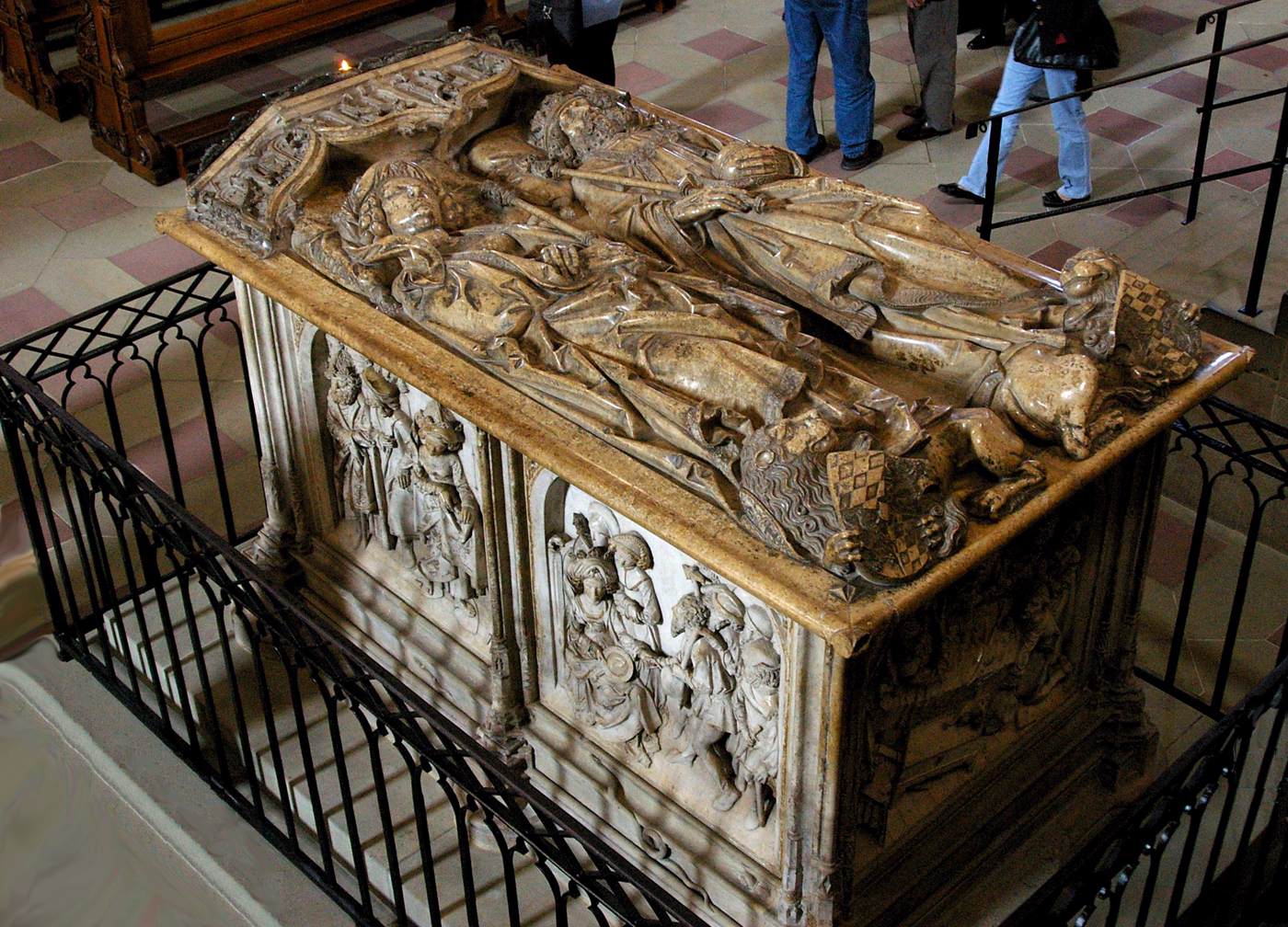 Tomb of Emperor Henry II and his Wife Cunigunde by RIEMENSCHNEIDER, Tilman