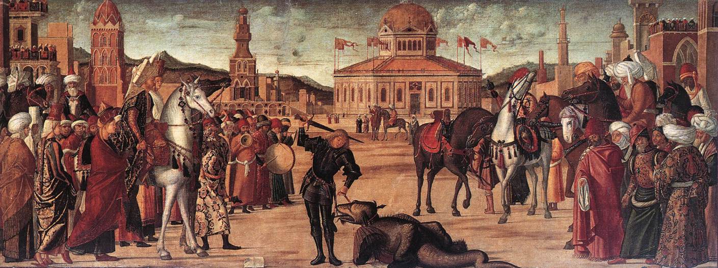 The Triumph of St George by CARPACCIO, Vittore