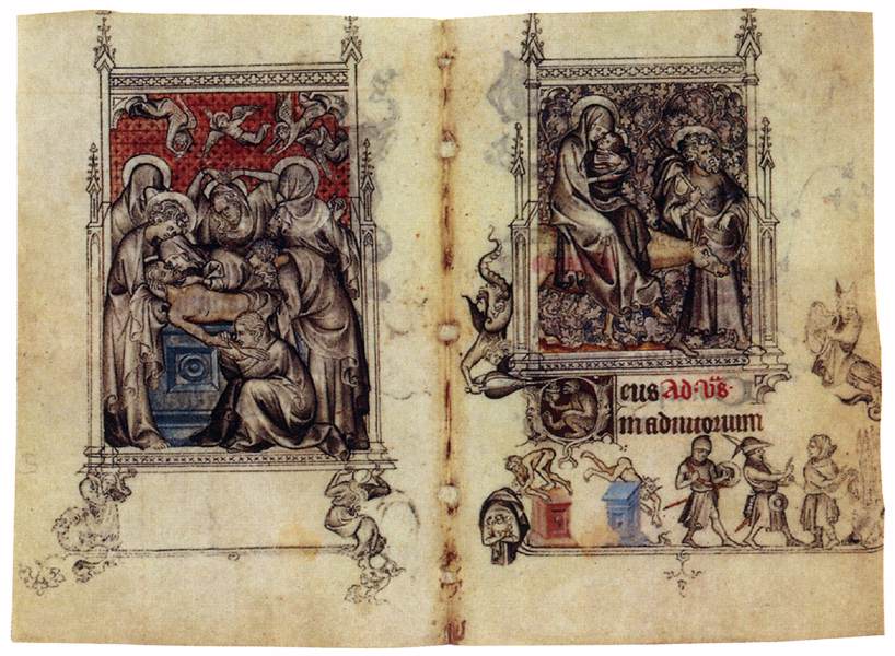 Book of Hours of Jeanne d'Évreux by PUCELLE, Jean