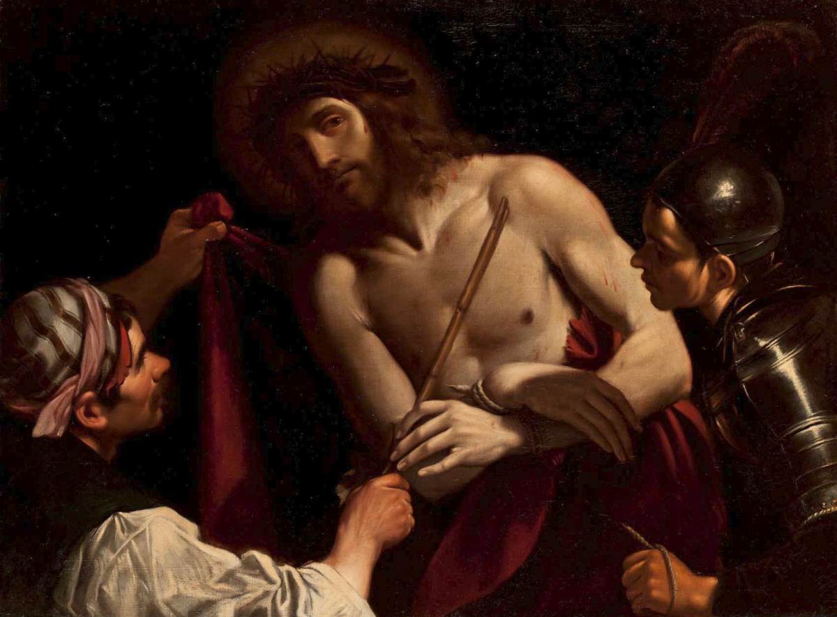 Mocking of Christ by CAVEDONE, Giacomo