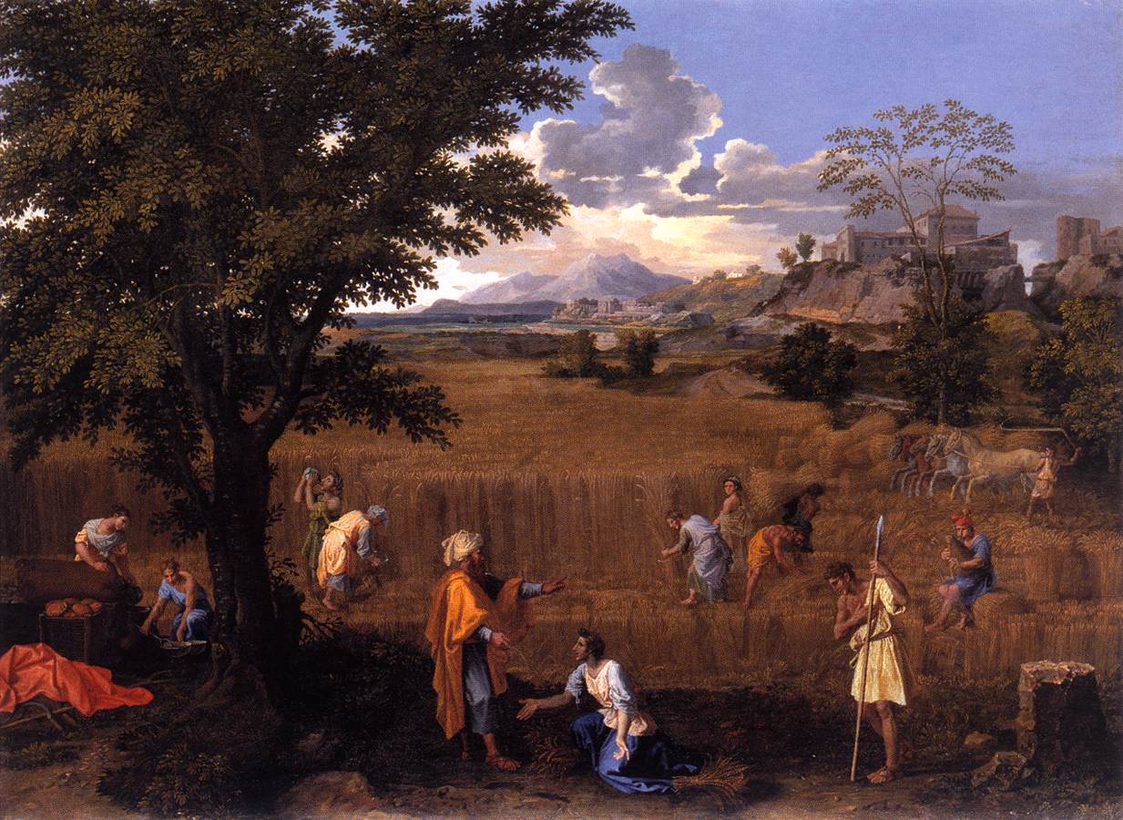 Summer (Ruth and Boaz) by POUSSIN, Nicolas