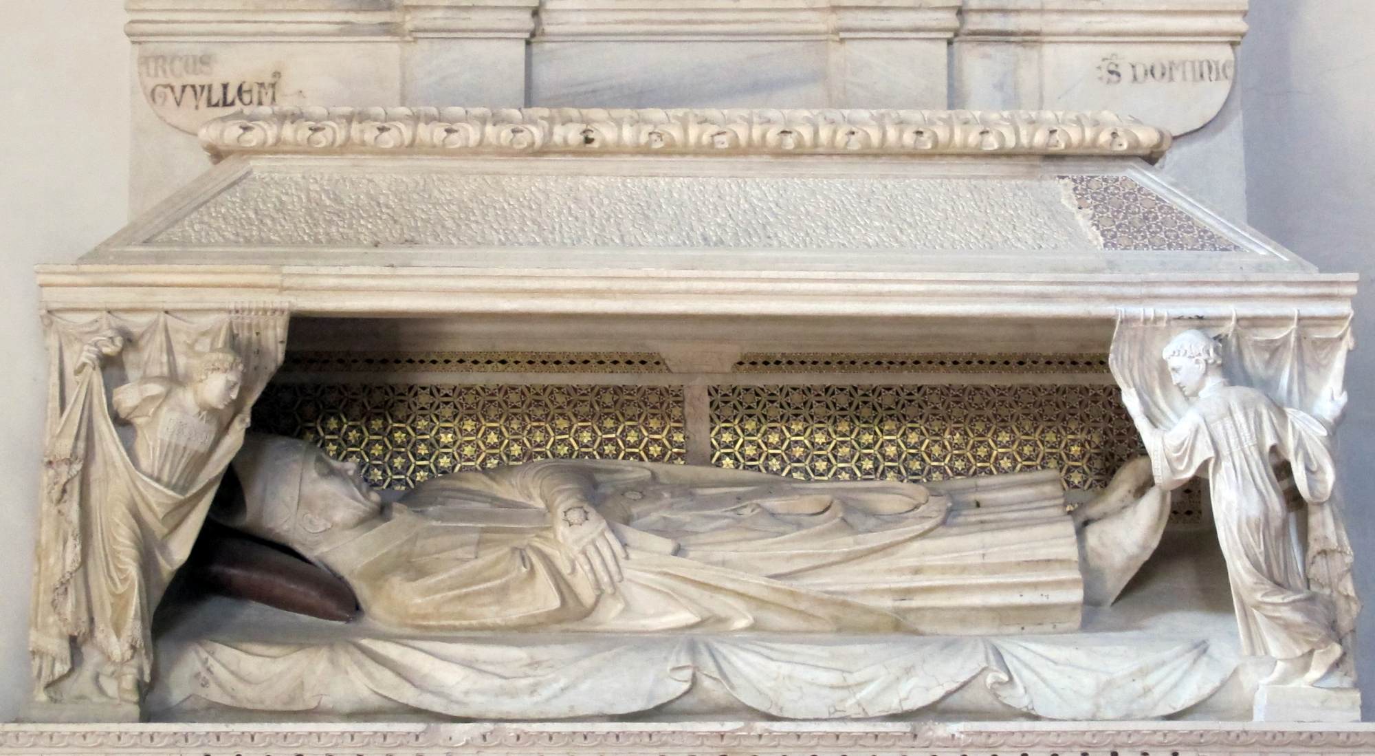 Tomb of Cardinal de Braye (detail) by