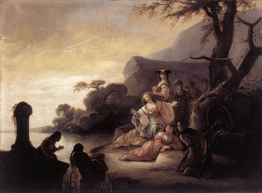 Finding of Moses in the Nile by