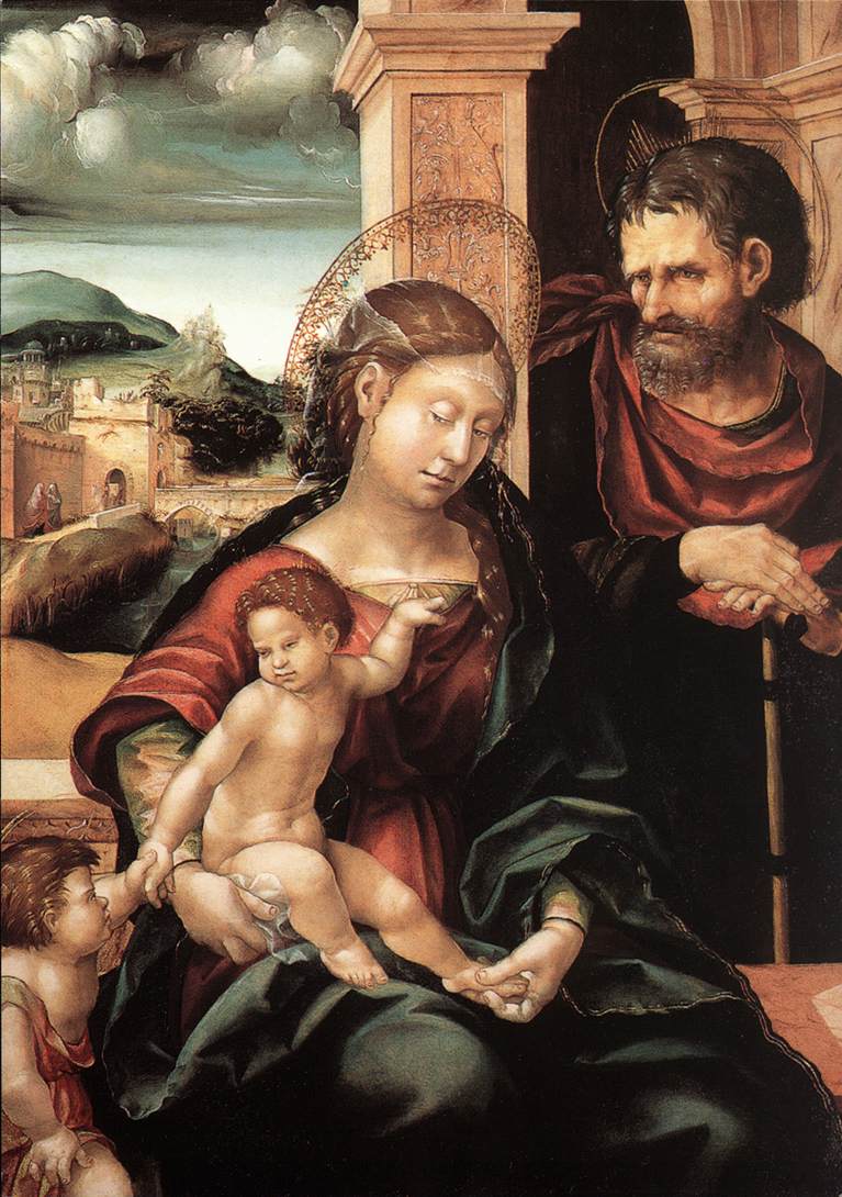 Holy Family with the Child St John by