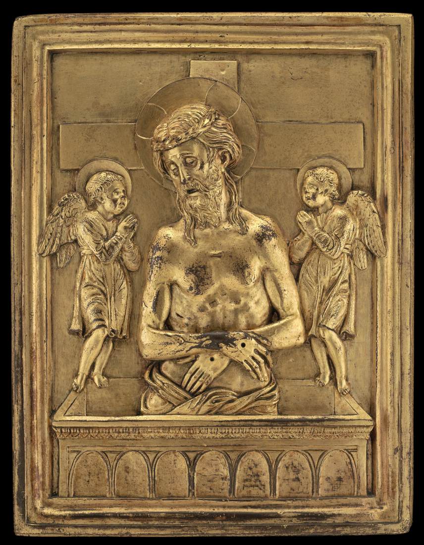 The Dead Christ with Two Angels by BELLANO, Bartolomeo