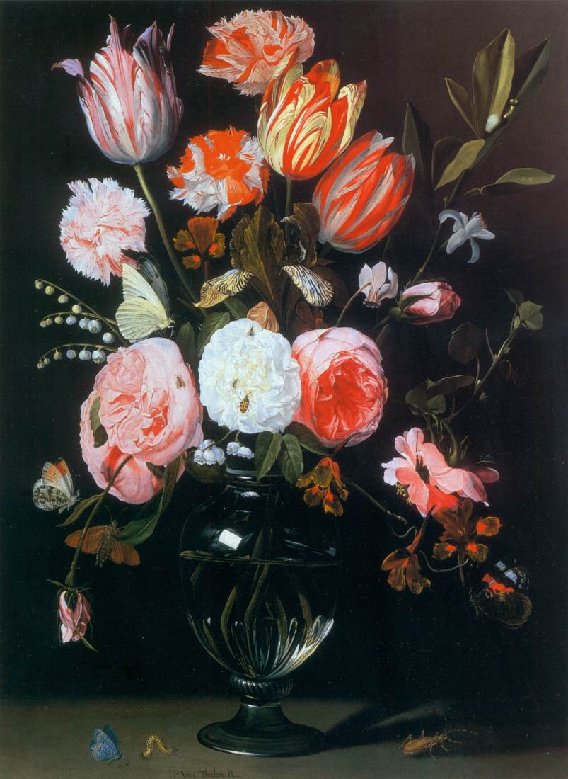 Vase with Flowers by THIELEN, Jan Philip van