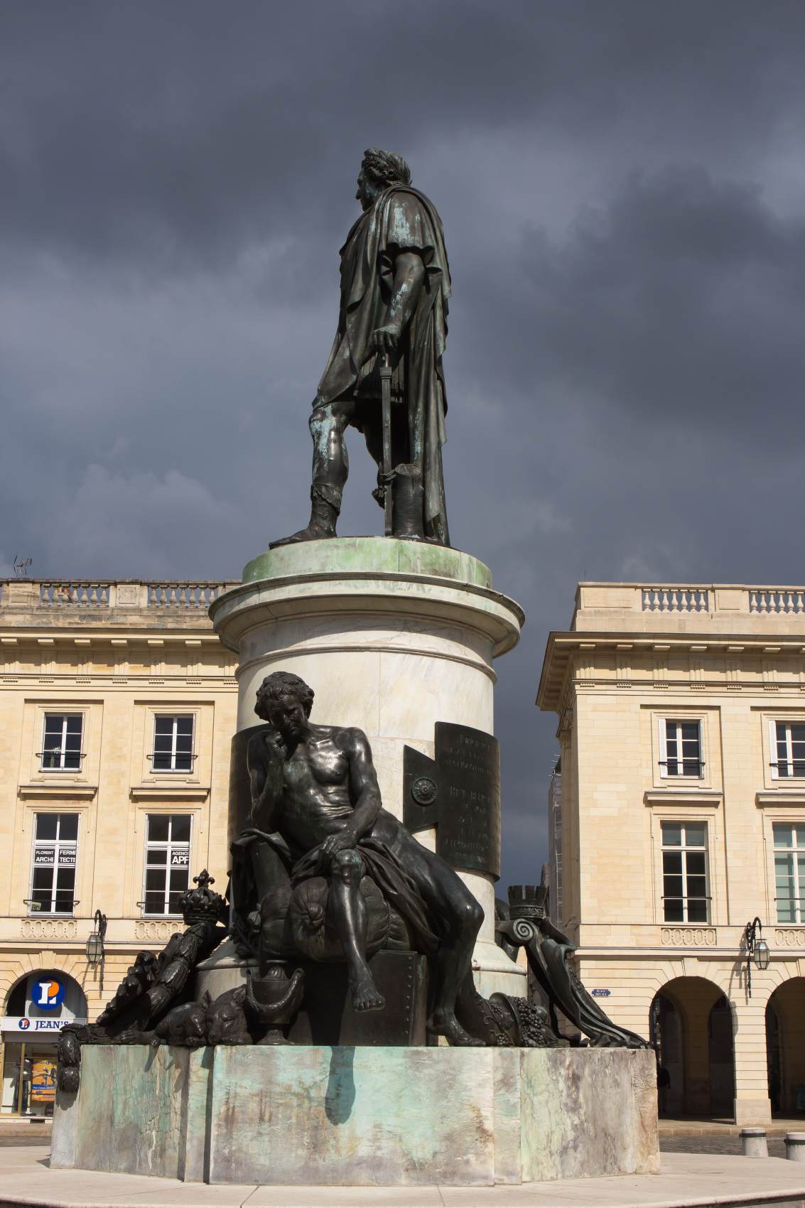 Monument to Louis XV by PIGALLE, Jean-Baptiste