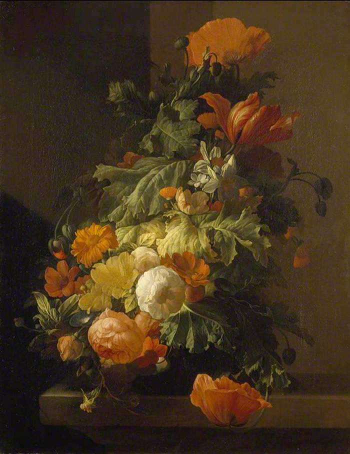 Vase of Flowers by BROECK, Elias van den