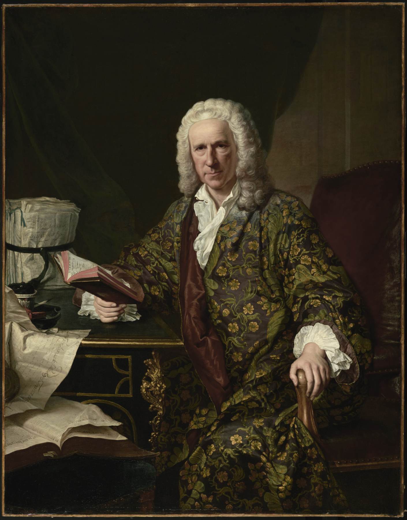 Portrait of Marc de Villiers by AVED, Jacques-André-Joseph