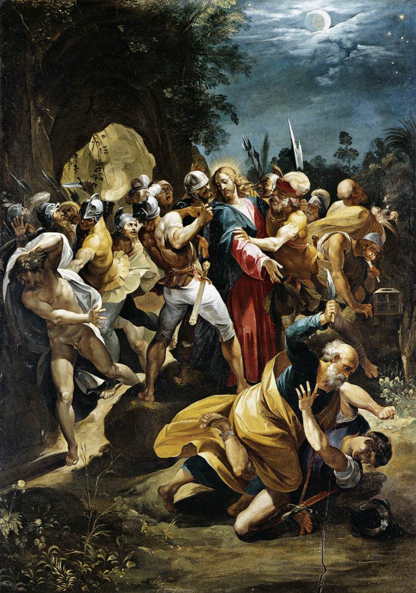 Christ Taken Prisoner by CESARI, Giuseppe