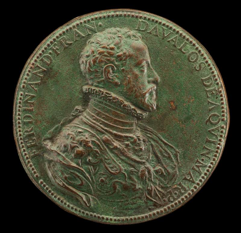 Francesco Ferdinando d'Ávalos (obverse) by