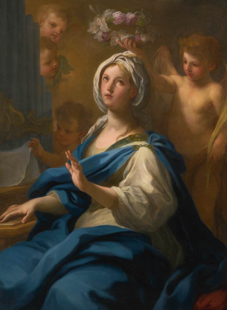 Saint Cecilia by