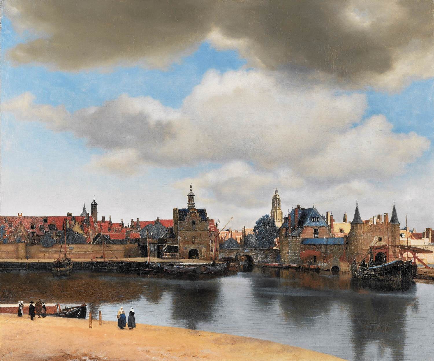 View of Delft by